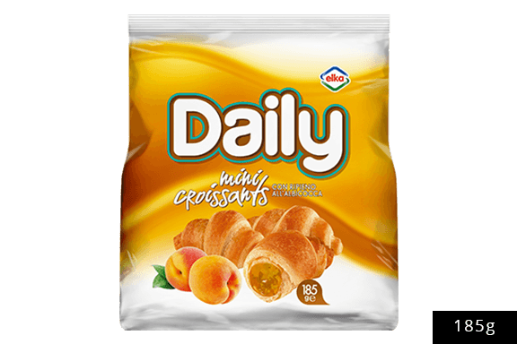 MINI DAILY CROISSANT FILLED WITH APRICOT JAM 185g