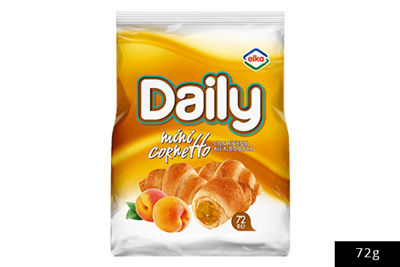 MINI DAILY CROISSANT FILLED WITH APRICOT JAM