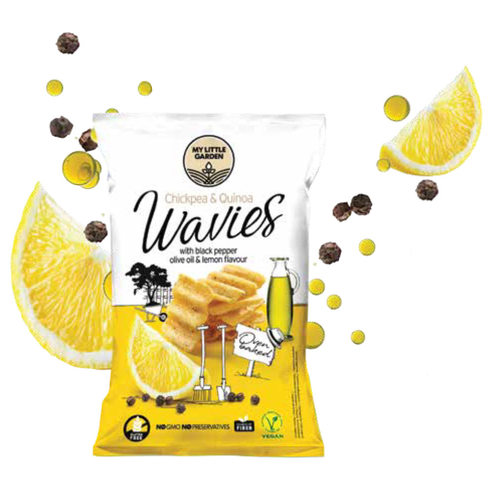 WITH BLACK PEPPER, OLIVE OIL AND LEMON FLAVOUR - 80G